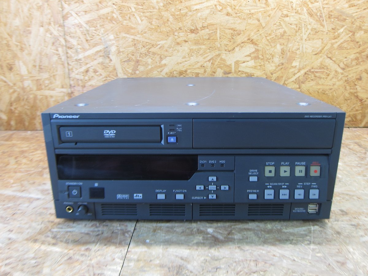◎ジャンク パイオニア Pioneer PRV-LX1 業務用DVDレコーダー パーツ取り用にどうぞ！◎V518