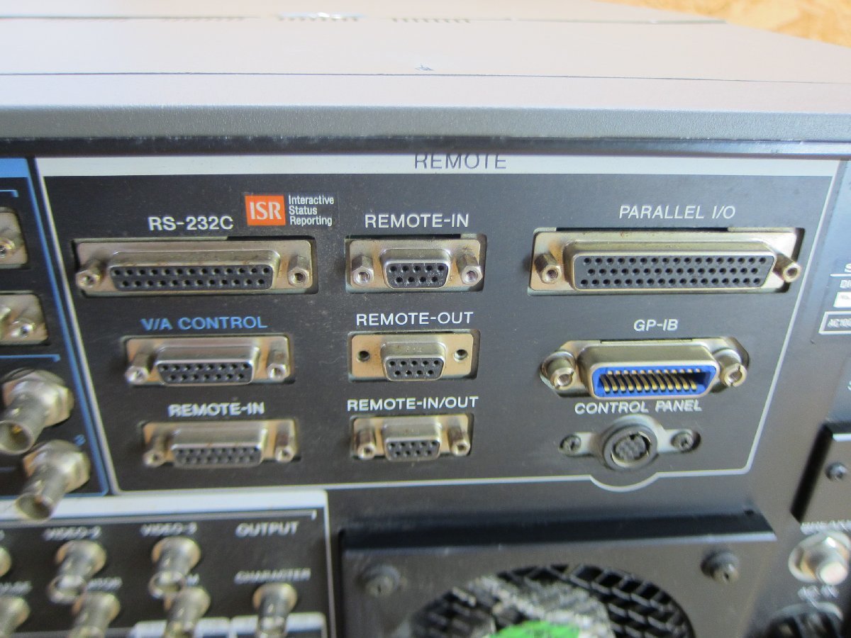 ◎通電確認済み SONY DVR-20 D-2 Recorder DRUM 26342H ジャンク 現状品◎V525_画像4