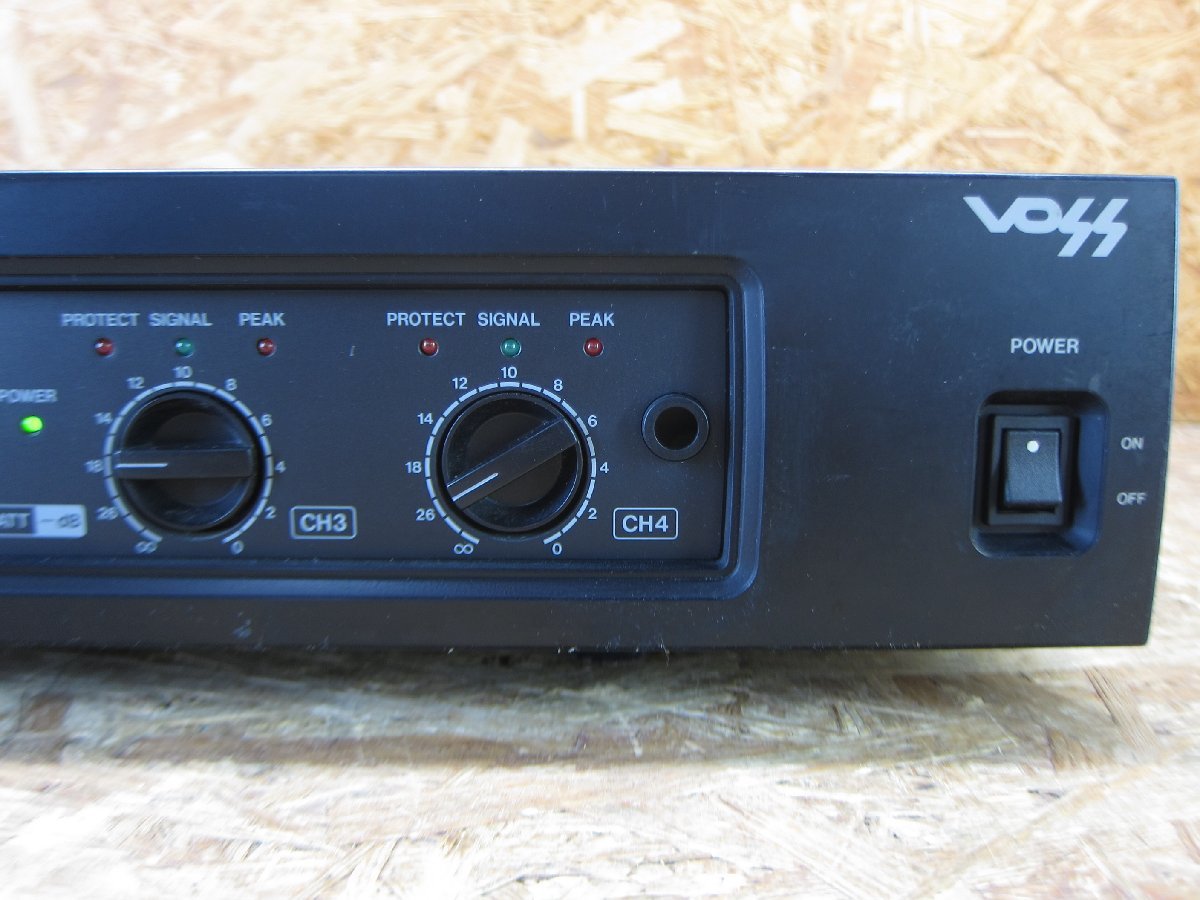 *[ operation verification ending ]JVC Victor PS-A1004 4 channel power amplifier with translation present condition goods *SP122