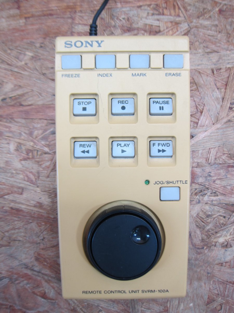 ◎【動作確認済み】SONY SVRM-100A リモートコントロールユニット◎V-475_画像4