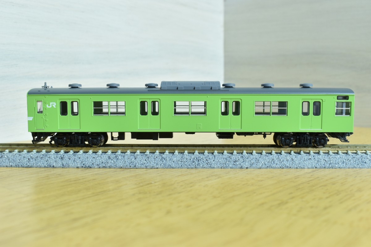 TOMIX 97935 クハ103（ユニットサッシ銀）JR103系通勤電車(JR西日本仕様・混成編成・ウグイス)セットばらし 1両 トミックス ②の画像5