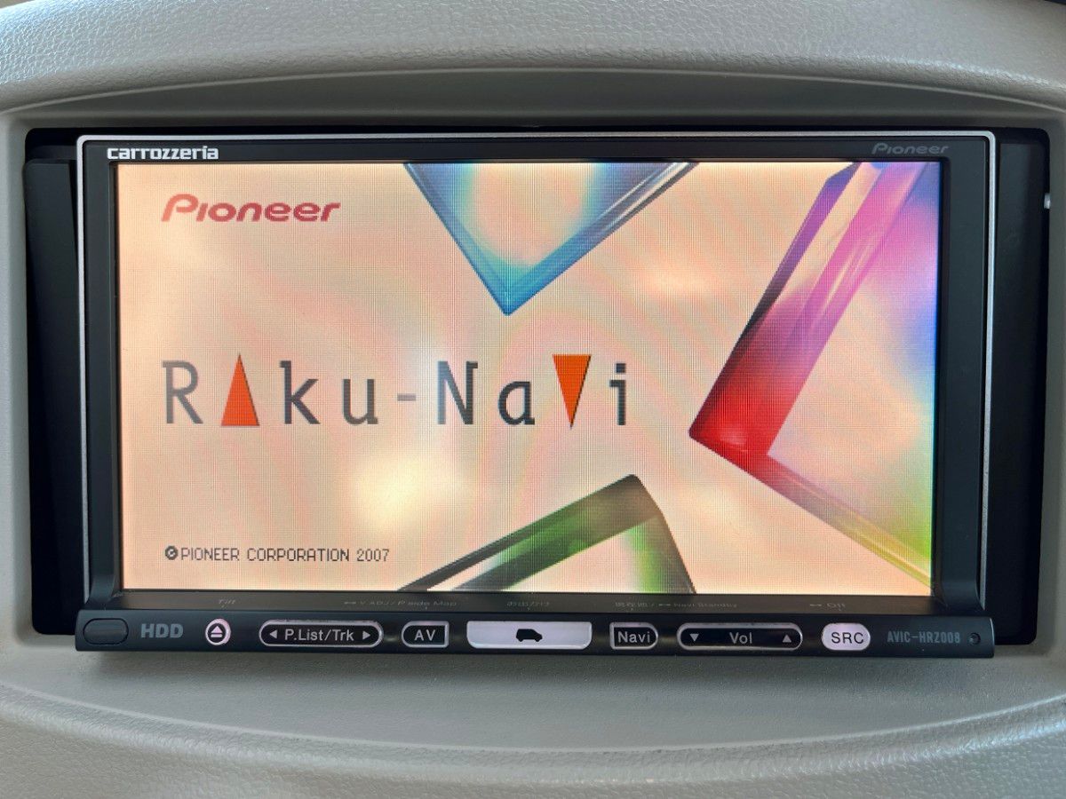 Pioneer carrozzeria HDD 楽ナビ AVIC-HRZ008 2007年地図 DVD Pioneer carrozzeria HDD 楽ナビ AVIC-HRZ008 2007年地図 DVD