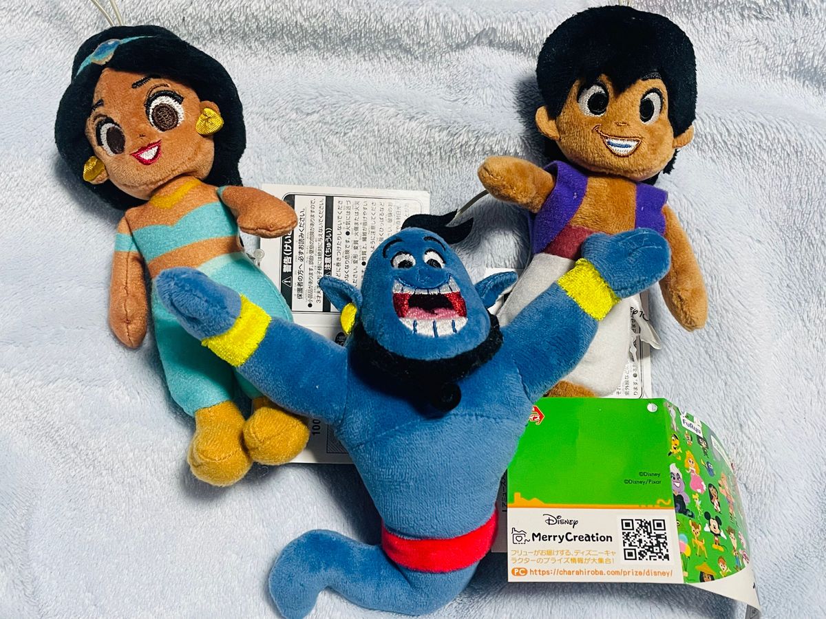 ディズニー100 アラジン ジャスミン ジーニーぬいぐるみ ディズニー100 アラジン ジャスミン ジーニーぬいぐるみ