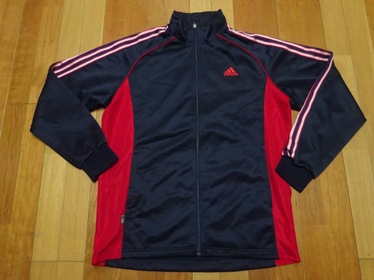 ■X-214 ■adidas　ジャージ上　サイズXO_画像1