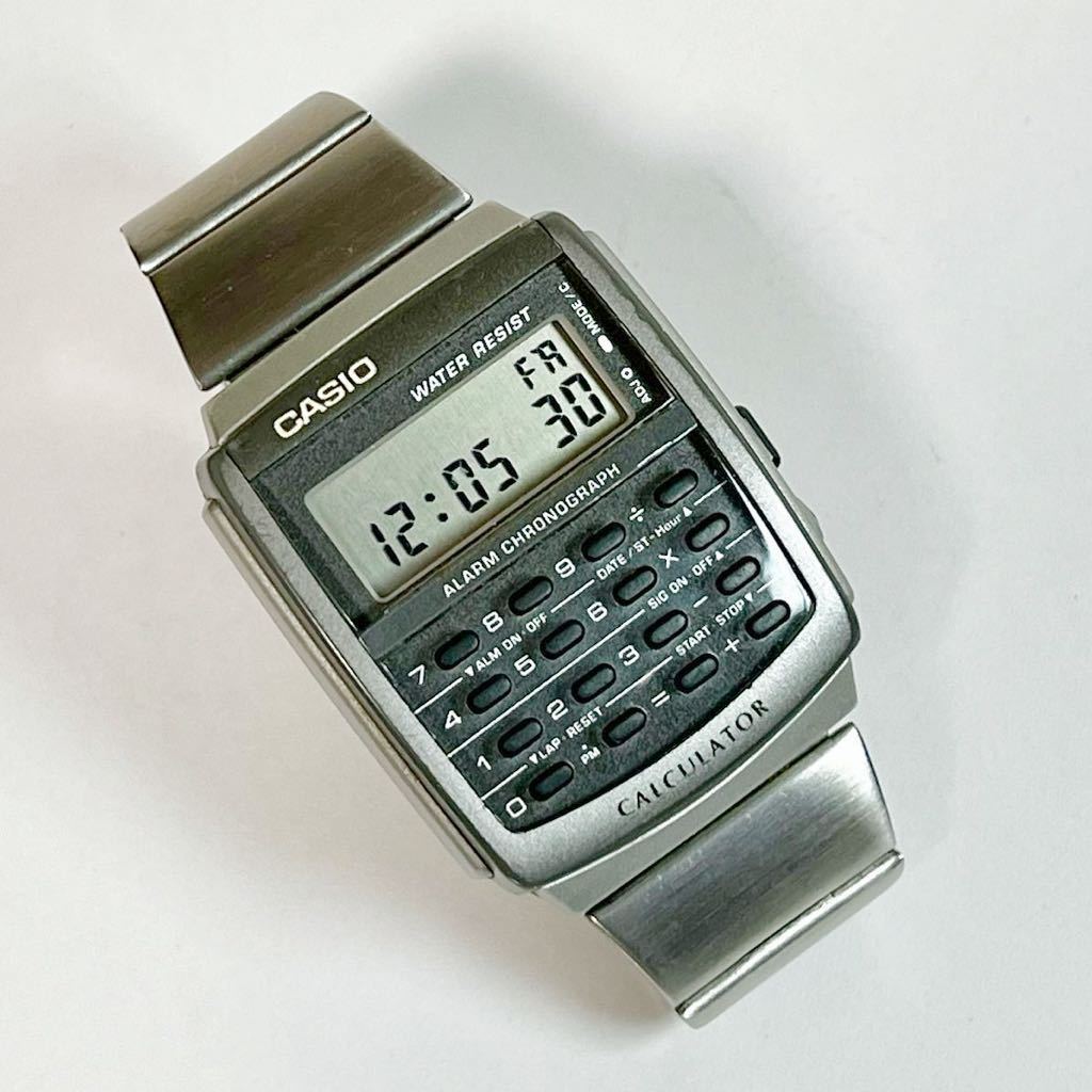 CASIO DATA BANK CA-506 CALCULATOR カシオ データバンク カリキュレーター 電卓機能付き デジタル 腕時計_画像1