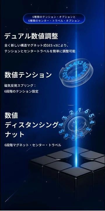 ルービックキューブGAN14 UVバージョンスピードキューブ立体パズル磁石搭載　競技用　上級者向け　クリスマスプレゼント_画像3