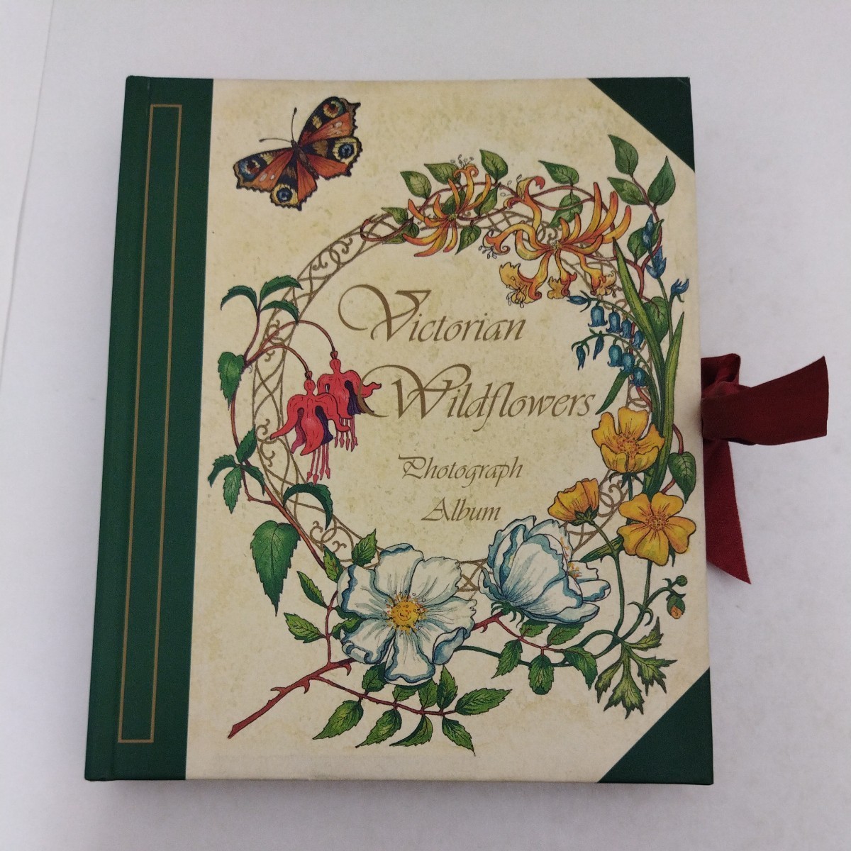 Victorian Wildflowers Photograph Album photograph photo album 