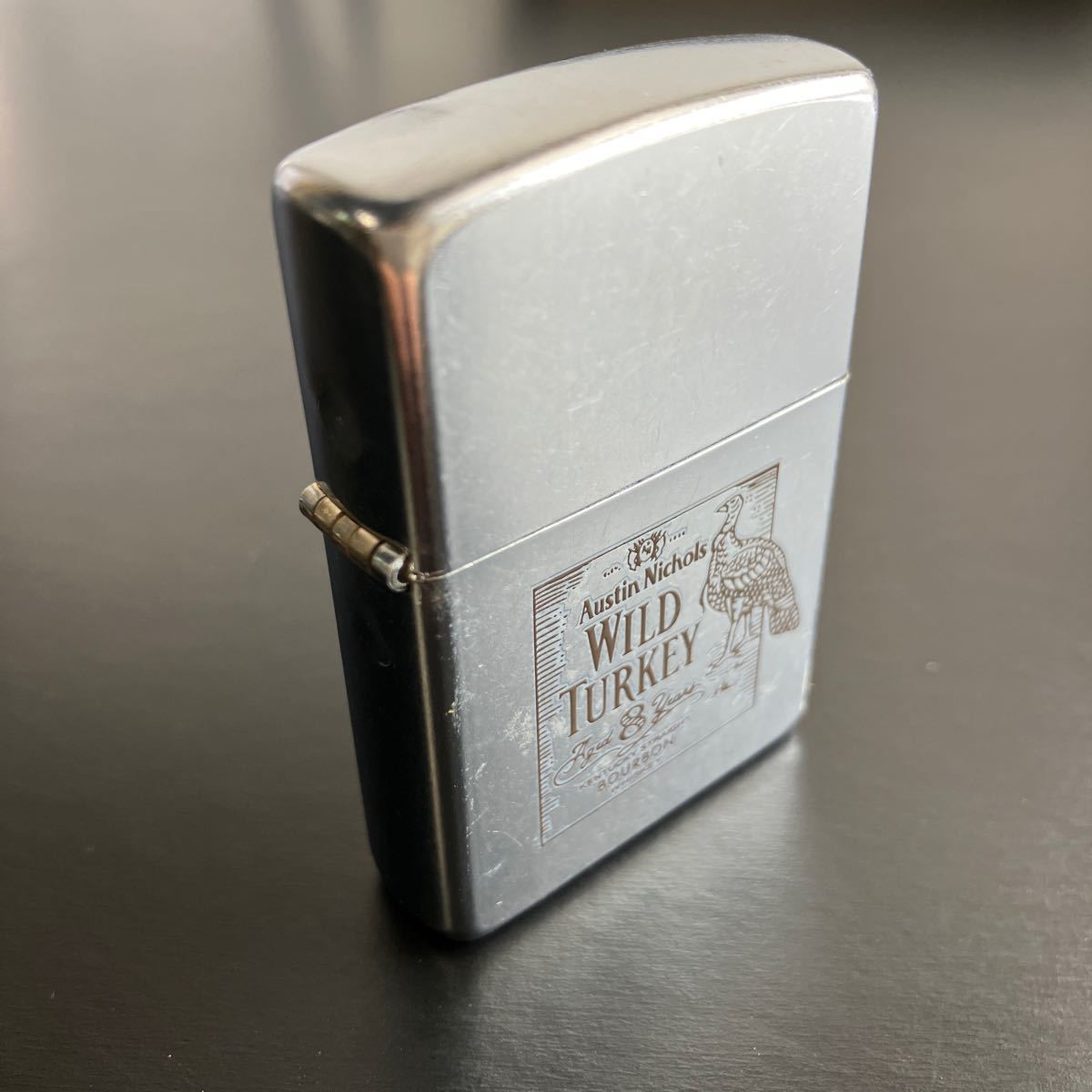 【未使用】Zippo ジッポライター ワイルドターキー シルバーカラー★6_画像7