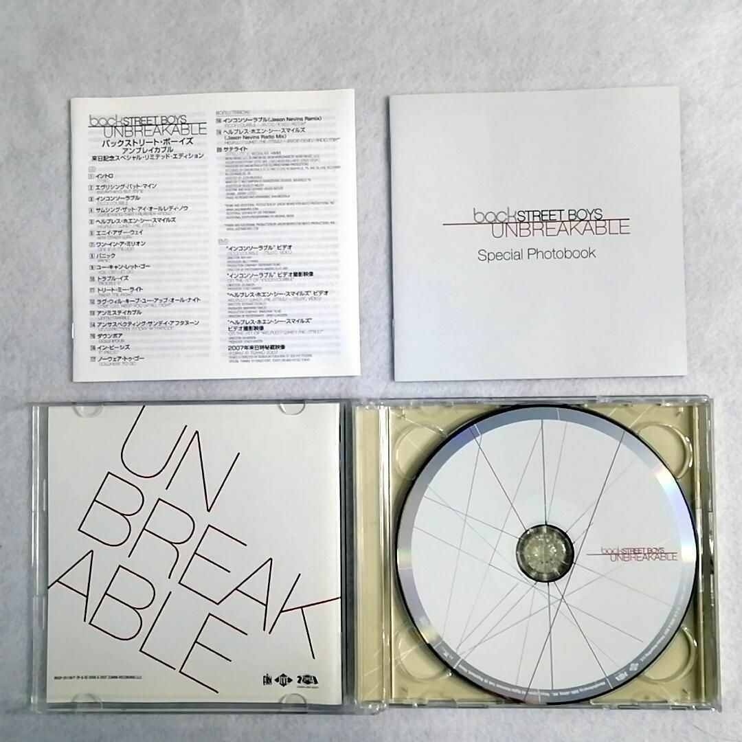 Backstreet Boys / Unbreakable (CD+DVD)_画像3