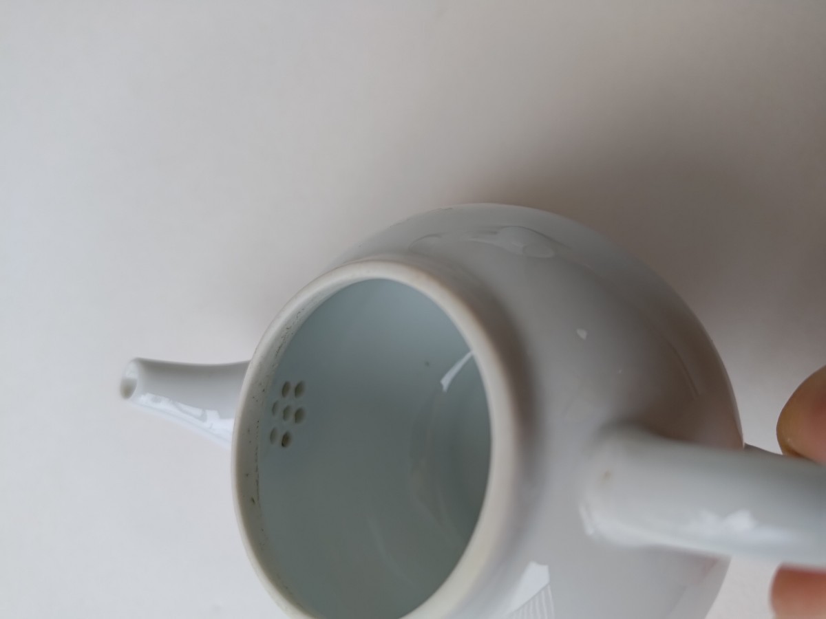 煎茶道具 急須2個　ティーポット 茶器 白磁 茶道具　中国茶_画像2