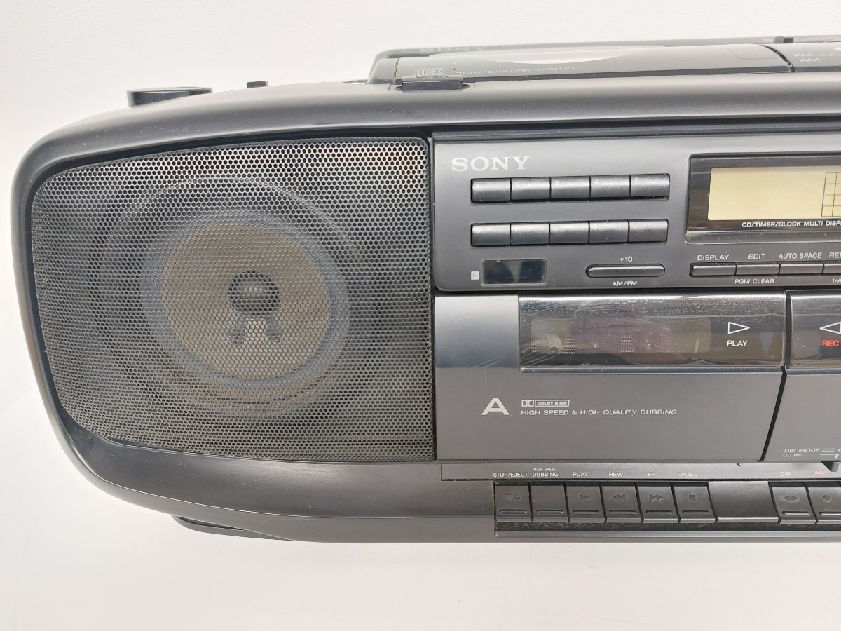 7851② SONY ソニー CFD-300 DoDeCaHORN CD ラジカセ 7851② SONY ソニー CFD-300 DoDeCaHORN CD ラジカセ