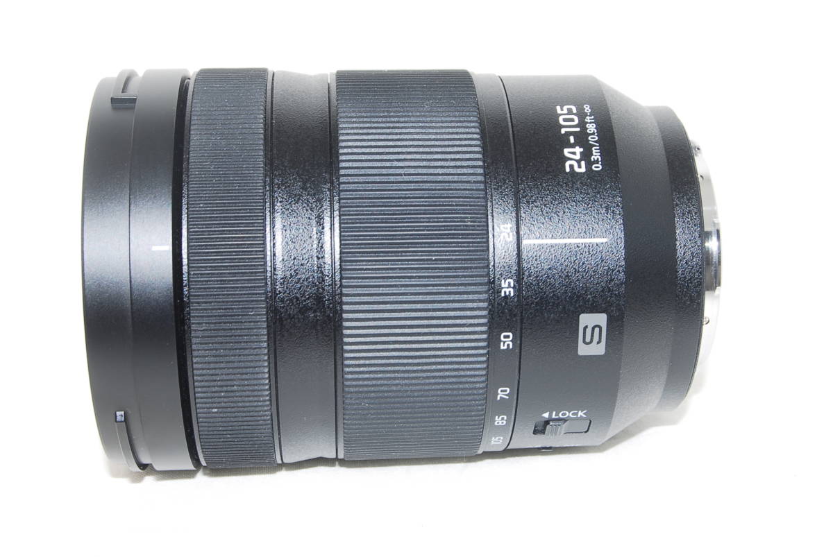 ★外観新品級★Panasonic パナソニック LUMIX S 24-105mm F4 MACRO O.I.S. S-R24105 元箱付き♪_画像4