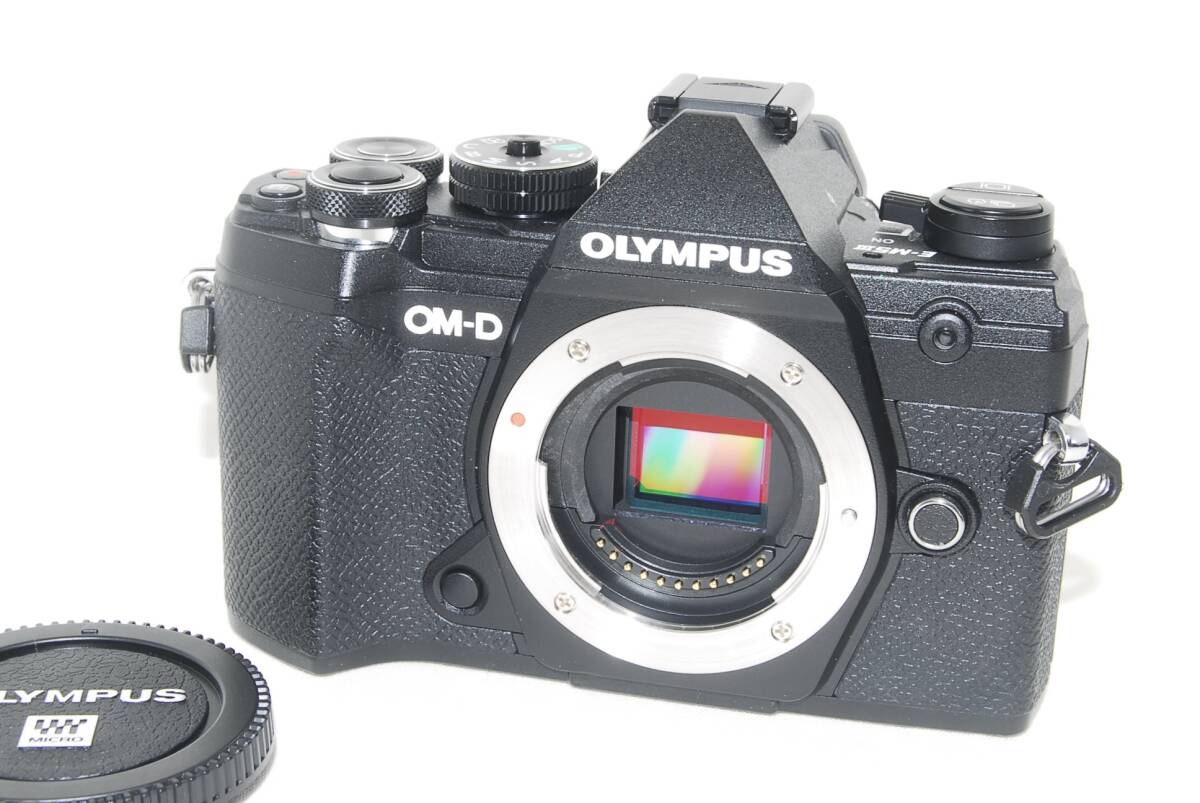 ★新品級1227ショット★OLYMPUS オリンパス OM-D E-M5 Mark III ボディ ブラック 大人気機種♪_画像2