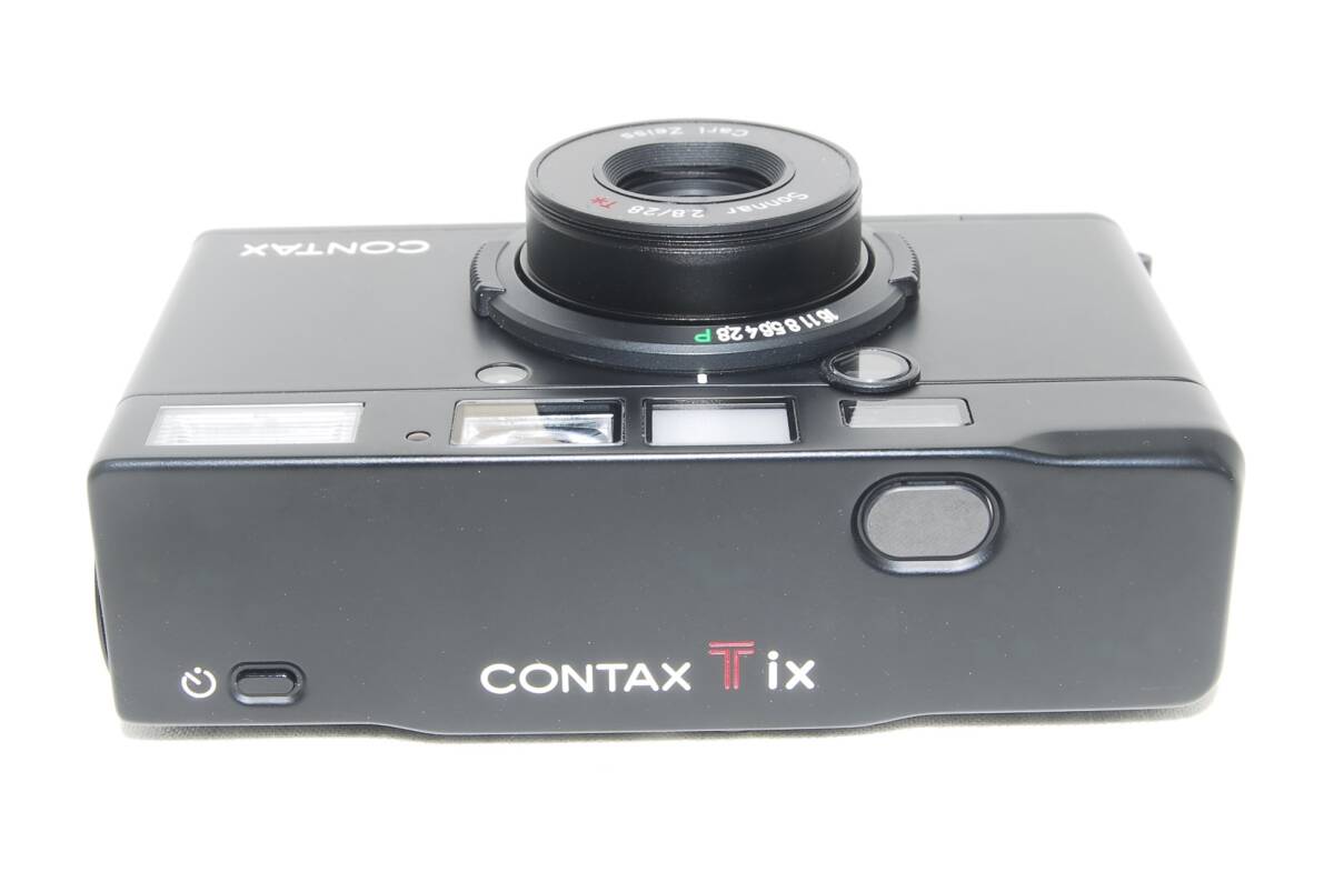 ★良品★CONTAX コンタックス Tix Sonnar 28mm F2.8 希少なブラック♪_画像4