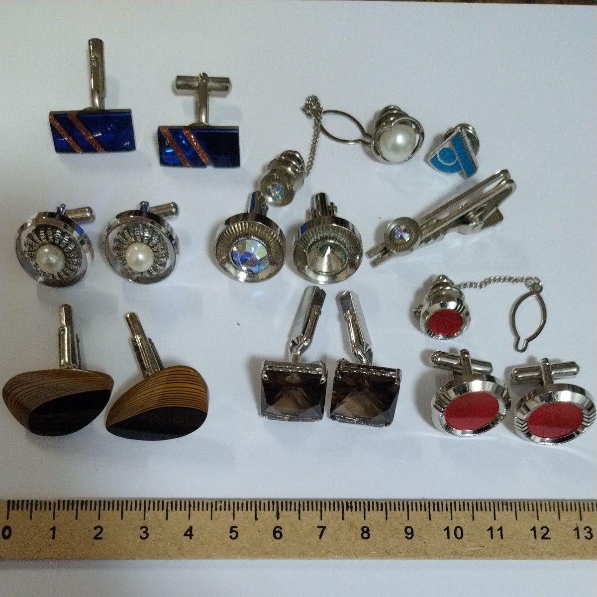 カフス5個といろいろおまけセット タイピン ネクタイピン カフス5個といろいろおまけセット タイピン ネクタイピン