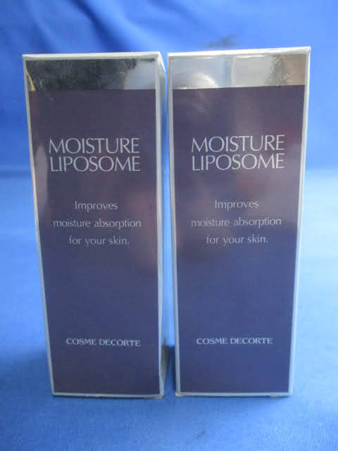 ◆コーセー コスメデコルテ 化粧液 15ml 2点セット◆MOISTURE LIPOSOME ケースを含んだ重さ約61g 約59g まとめ♪R-90129カ_画像1