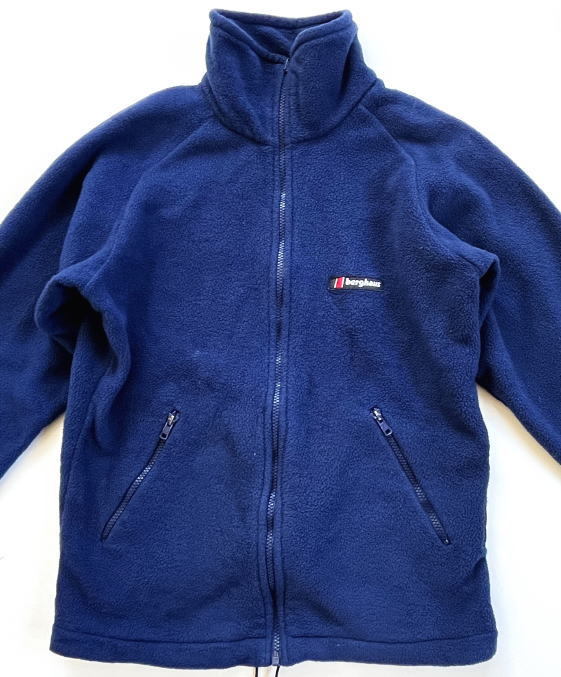 ジャミロクワイ 80s 90s バーグハウス フリース ジャケット Small ジュンヤワタナベ Jay Kay ビンテージ berghaus イギリス製 ネイビー_画像5