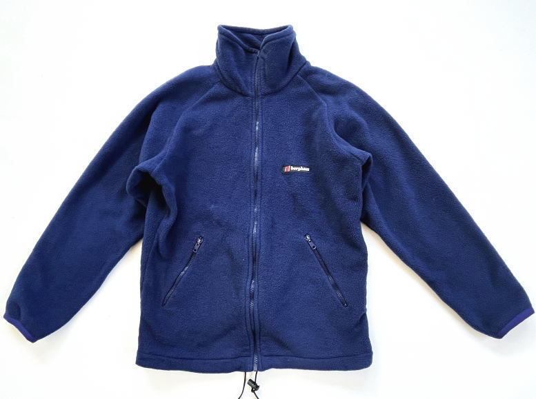 ジャミロクワイ 80s 90s バーグハウス フリース ジャケット Small ジュンヤワタナベ Jay Kay ビンテージ berghaus イギリス製 ネイビー_画像1