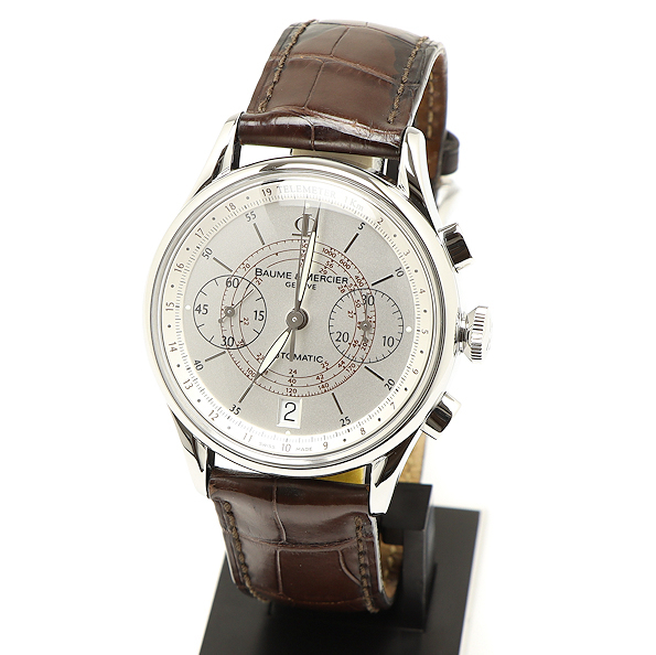 ボーム＆メルシエ ケープランド 65542 クロノ 磨き済 BAUME&MERCIER 腕時計_画像1