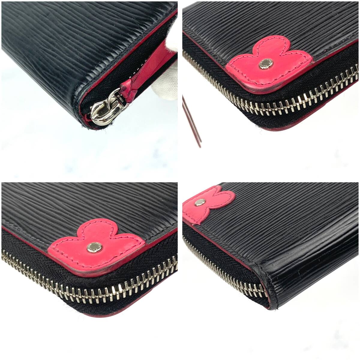 美品 モノグラムフラワーが素敵 ラウンドファスナー長財布 ルイ 美品 モノグラムフラワーが素敵 ラウンドファスナー長財布 ルイ