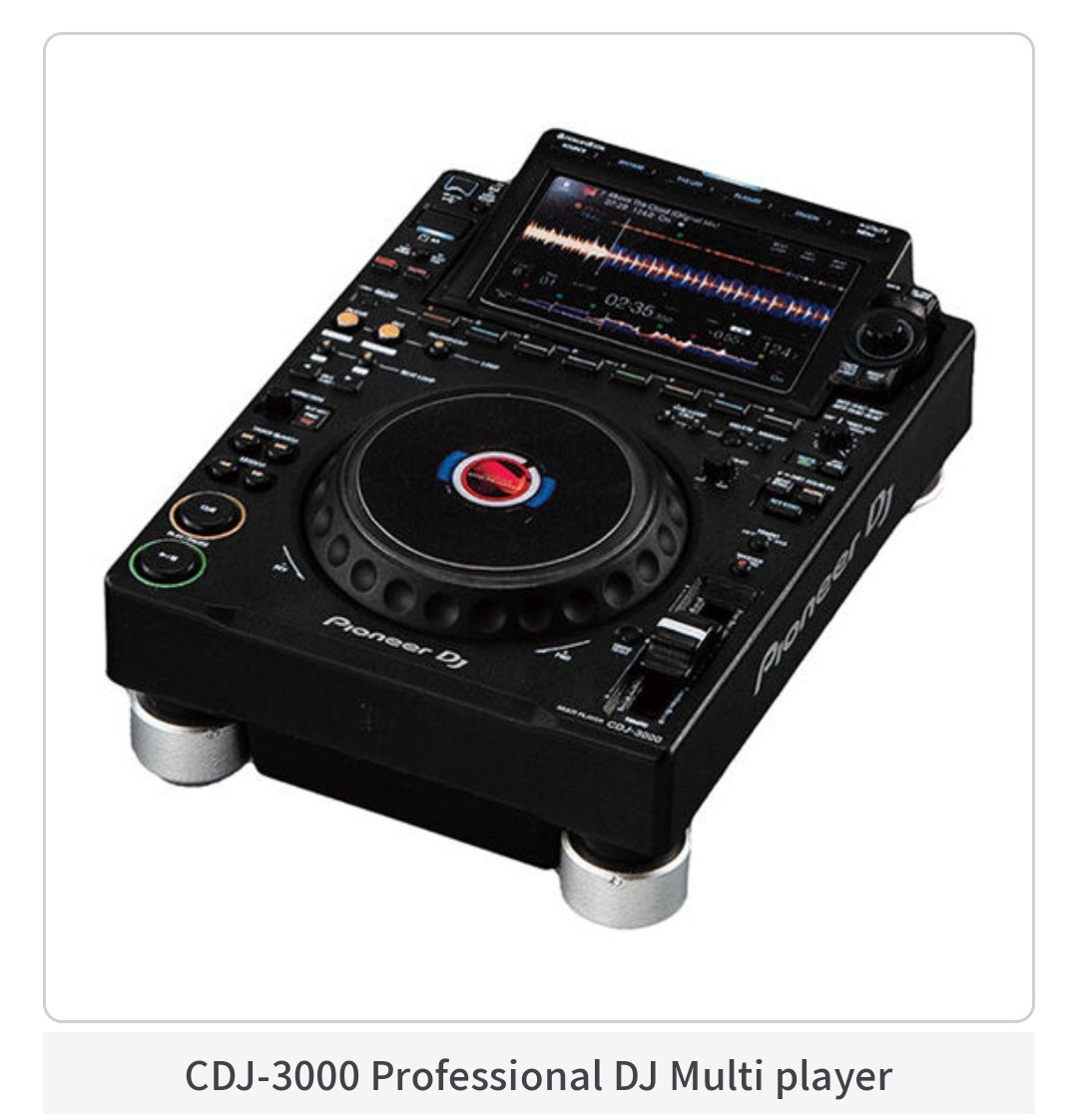 【ビジュアル写真6点セット新品未開封】パイオニアDJミニチュアコレクション CDJ-3000ミキサーターンテーブルスピーカー ヘッドホンの画像2