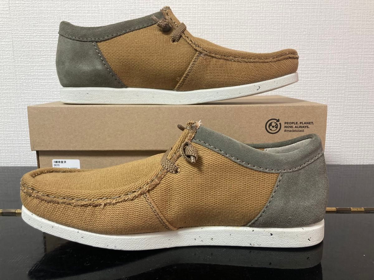 新品Clarksクラークス25 5cmモカシンスリッポン シェイカー 新品Clarksクラークス25 5cmモカシンスリッポン シェイカー