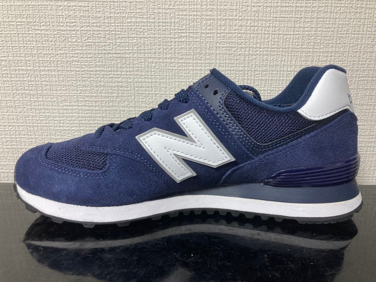 新品未使用品　大人気！26cmニューバランス（newbalance）メンズスニーカーML574EN2ネイビー紺U574好きにも