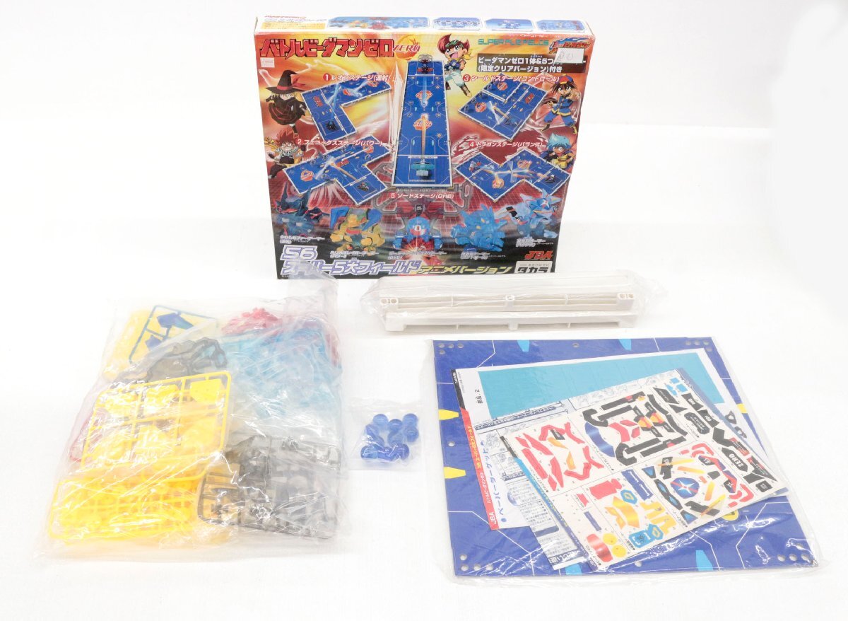 【中古品】ビーダマン タカラ 56 バトルビーダマンゼロ スーパー5大フィールド アニメバージョン 【内袋未開封】1/5 °