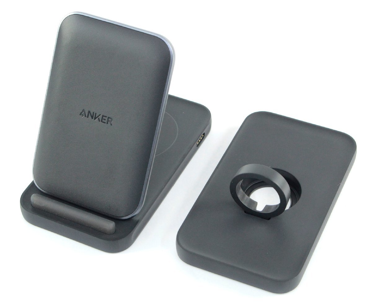 【中古品】Anker 533 Wireless Charger アンカー ワイヤレス充電 3台同時【動作確認済み】：_画像2