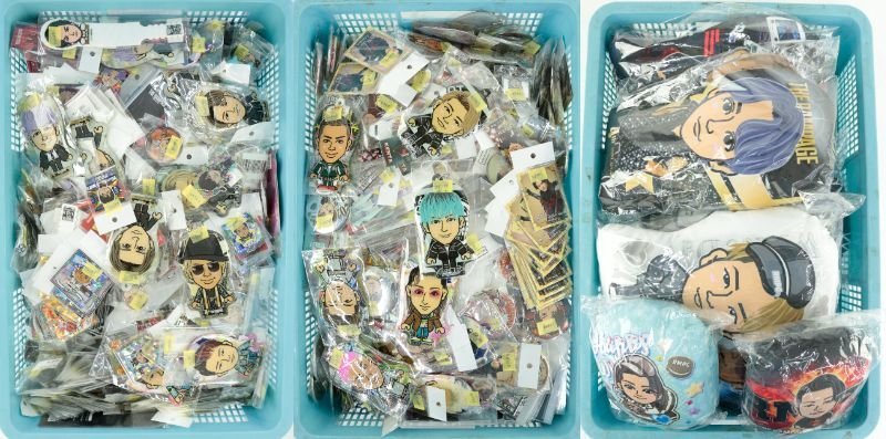 【中古品】LDH ランペ THE RAMPEAGE グッズまとめ 川村壱馬 藤原樹 吉野北人 神谷健太 長谷川慎 岩谷翔吾 龍 LIKIYA等 総重量:約21㎏ ;;