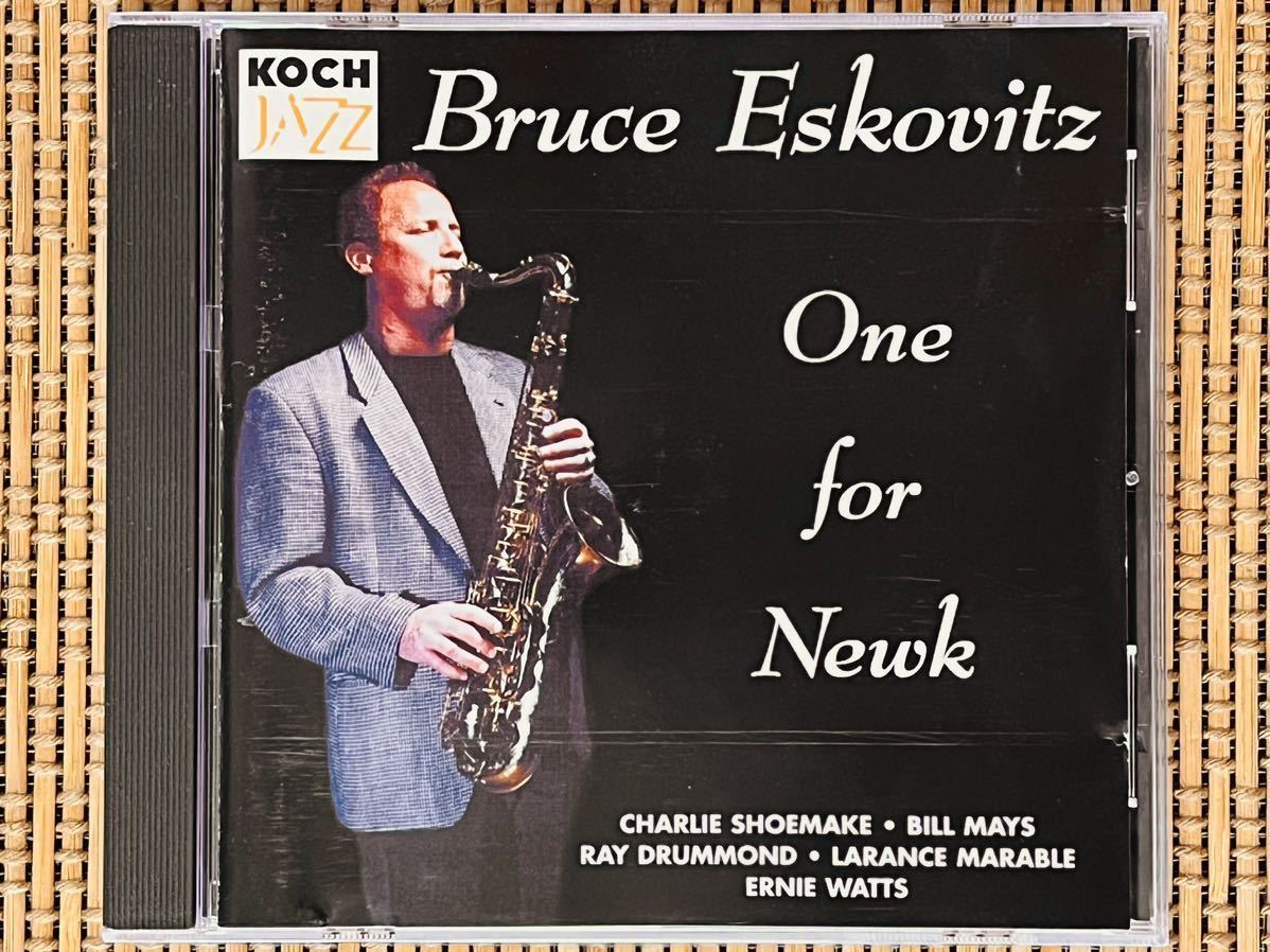 BRUCE ESKOVITZ／ONE FOR NEWK／KOCH JAZZ KOC 3-7801-2 H1／オーストリア盤CD／ブルース・エスコビッツ／中古盤_画像1