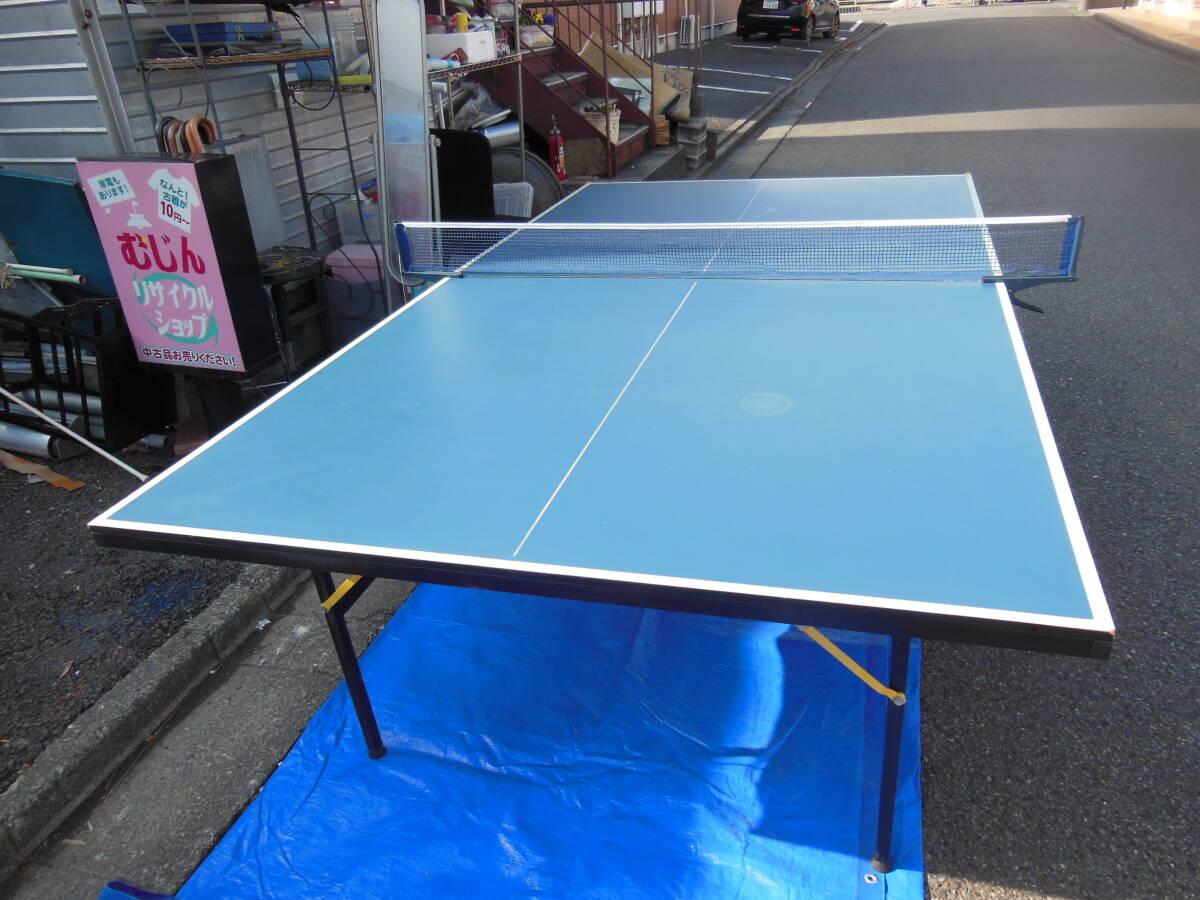 hf240224-001Z メーカー不明 卓球台 中古 国際規格サイズ ネット hf240224-001Z メーカー不明 卓球台 中古 国際規格サイズ ネット