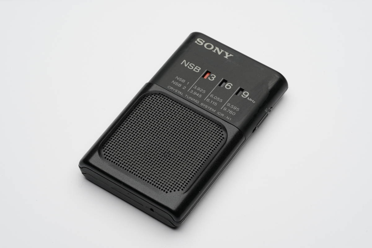 SONY ICR-N1 NSB専用ポケットラジオ ラジオ 送料140円_画像1