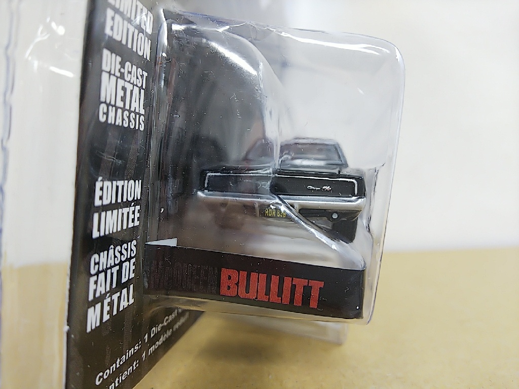 ■ GREENLIGHT グリーンライト STEVE MCQUEEN BULLITT 1:64 1968 DODGE CHARGER スティーブ・マックイーン ダッジ・チャージャー ミニカーの画像3