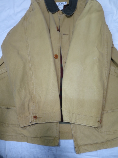 90s USA製 L.L.Bean　エルエルビーン ハンティング ジャケット L 実寸 XL　ウールライナー付き フィールドコート ビンテージ