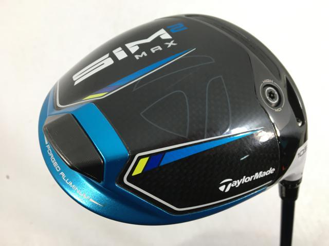 即決 中古美品 SIM2 MAX (シム2 マックス) ドライバー 2021 (日本仕様) 1W TENSEI BLUE TM50 10.5 S_画像1