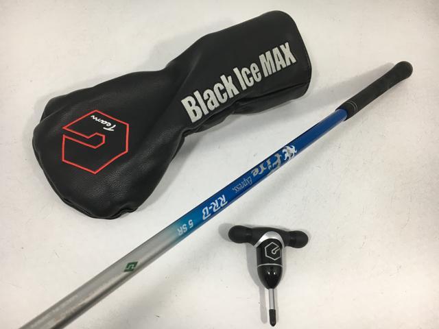 即決 中古美品 GTD Black Ice The MAX ドライバー 1W ファイアーエクスプレス RR-B 5 10.5 SR_画像3