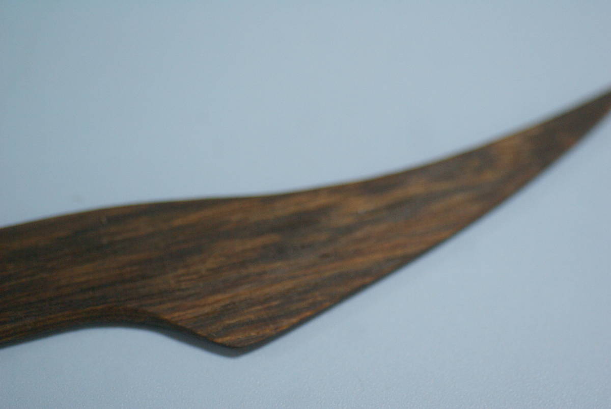 木製　ペーパーナイフ　黄金檀　（リオグランデ・パリサンダー）送料無料_画像3