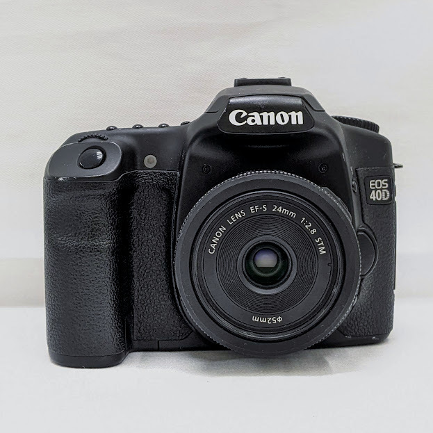 【10361A】CANON キャノン EOS 40D ボディ レンズ EF-S 24mm 1:2.8 STM φ52mm/17-85mm 1:4-5.6 IS USM φ67mm デジタル一眼レフカメラ_画像2