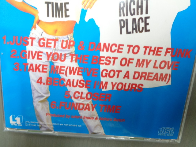 JANGO/RIGHT TIME, RIGHT PLACE★CD_画像3