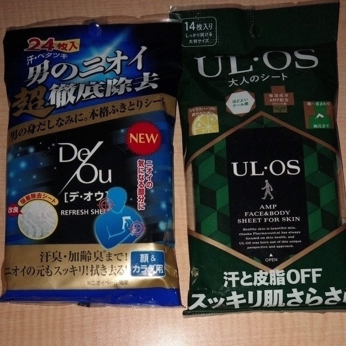 デ・オウ リフレッシュシート ウルオス ボディシート ULOS