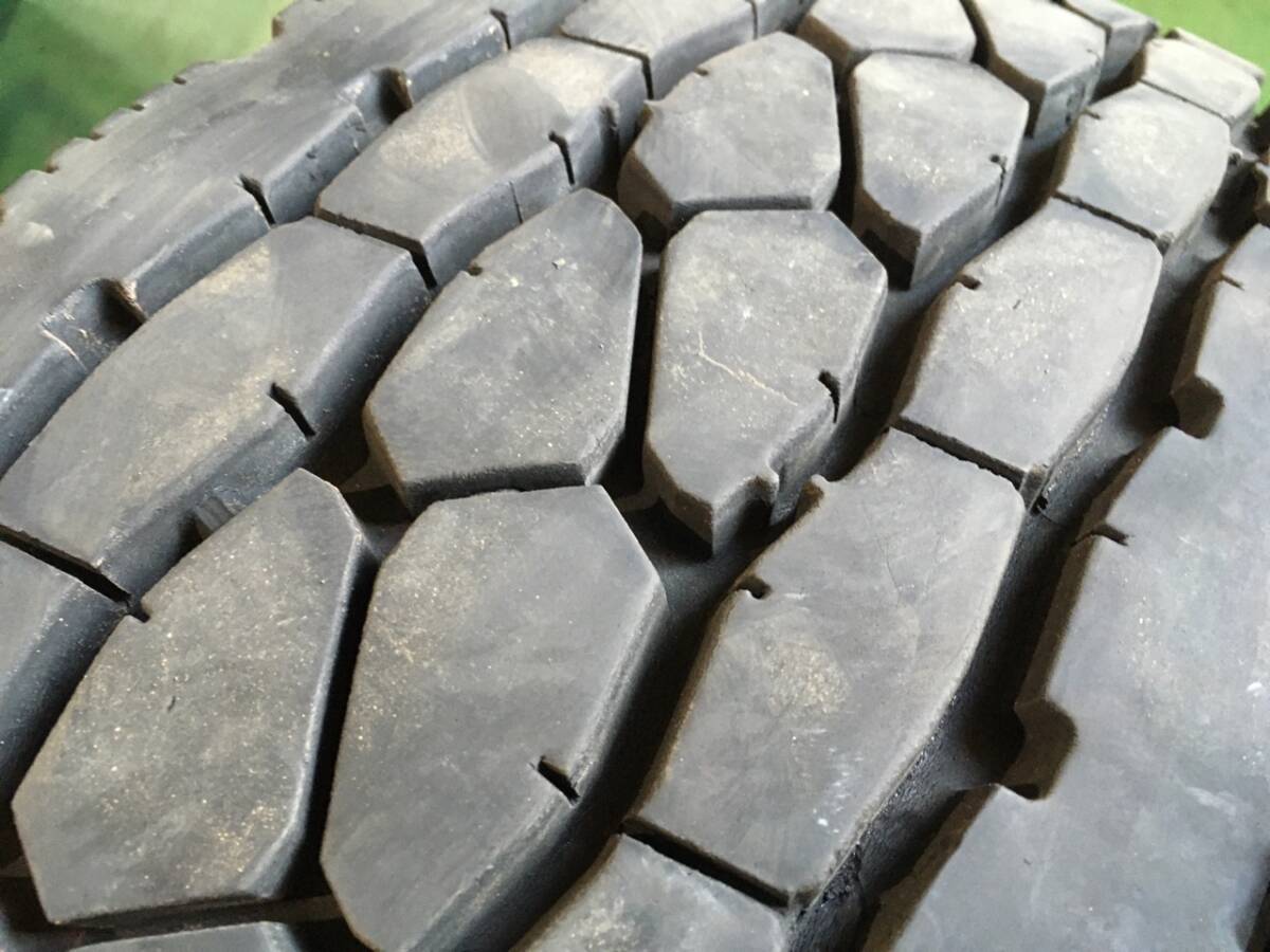 s164-4-2 ☆225/80R17.5 BS エコピアM801 中古2本♪ 2019年製 ブリヂストン！ k70_画像6