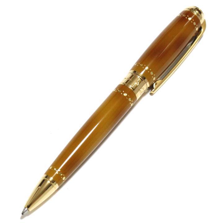 Dupon S.T.Dupont Derby 415107L Derby Brown &amp; Gold Ball Pen New