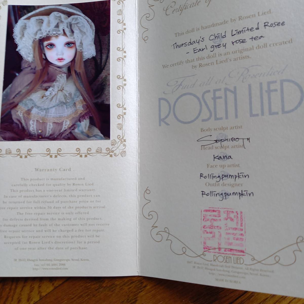 Rosenlied Rosee約52cm_画像9