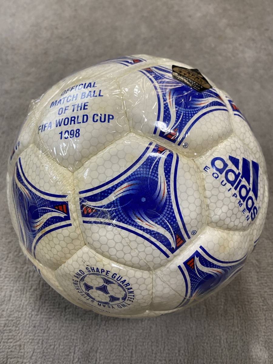 アディダス フランス ワールドカップ 1998 サッカーボール AS5200C ADIDAS トリコロール 公式球 fifa world cup 日本代表 