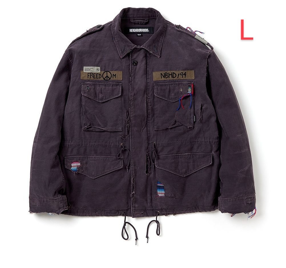 新品 NEIGHBORHOOD 24SS Savage M-51 Jacket black 新品 NEIGHBORHOOD 24SS Savage M-51 Jacket black
