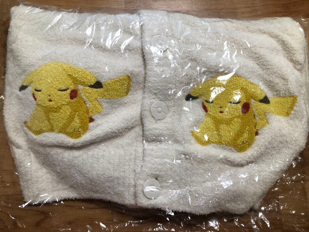 ☆完売品☆ ジェラートピケ　ポケモンスリープ　ベビモコジャガードショールカーディガン　ユニセックス　MLサイズ