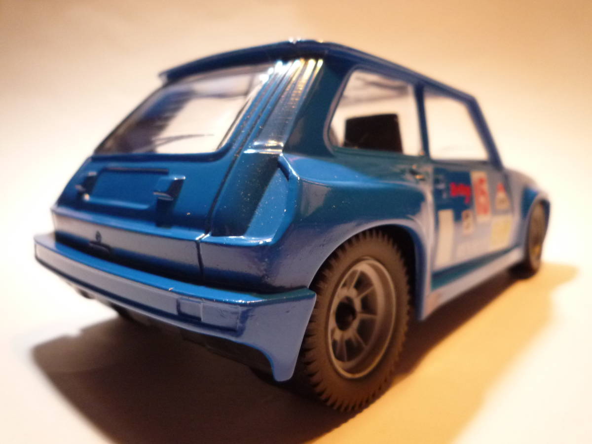 40328 Polistil/ポリスティル RENAULT 5 TURBO ルノー サンク ターボ イタリア製 ビンテージ 箱付き_画像6