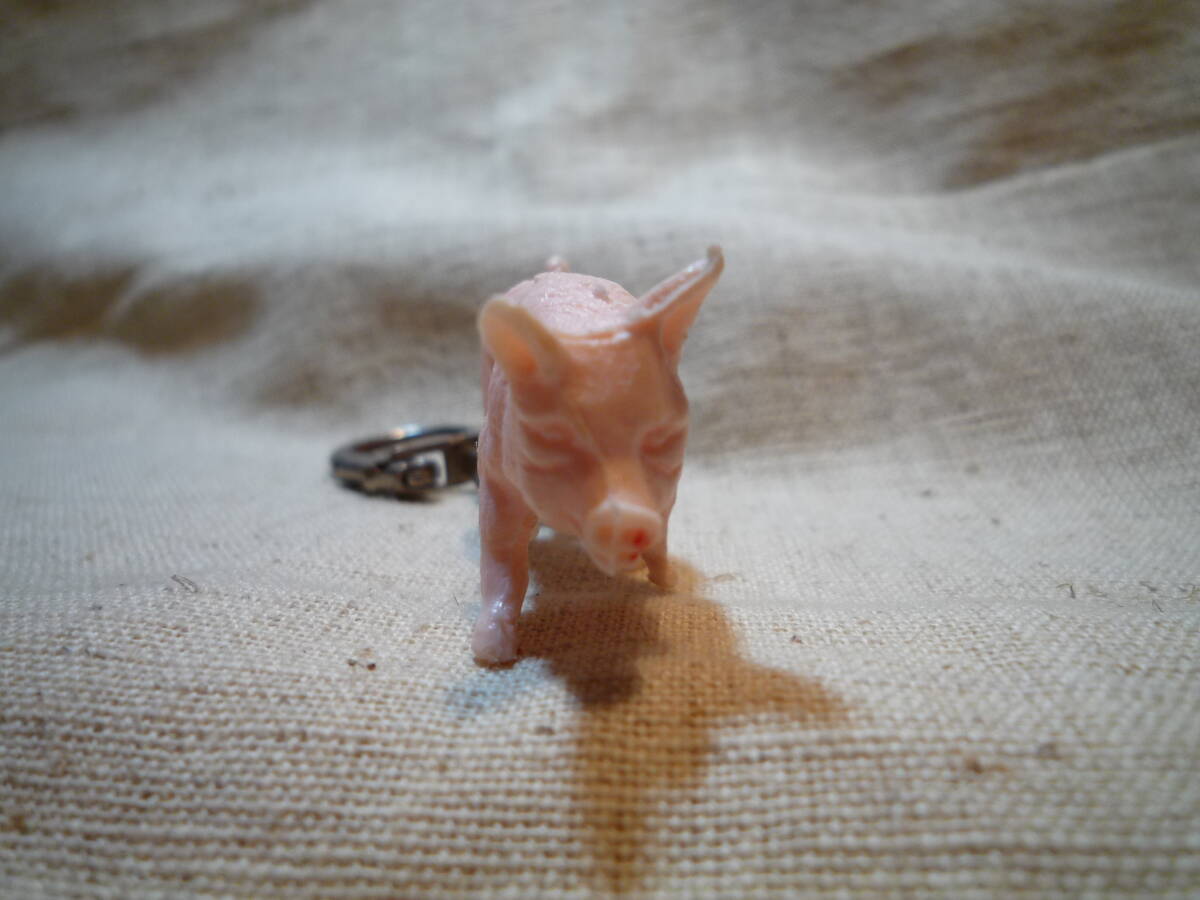 40366 フレンチキーホルダー '60年代ビンテージ MELLI 豚 フランス製 当時物 (ブルボン）_画像5