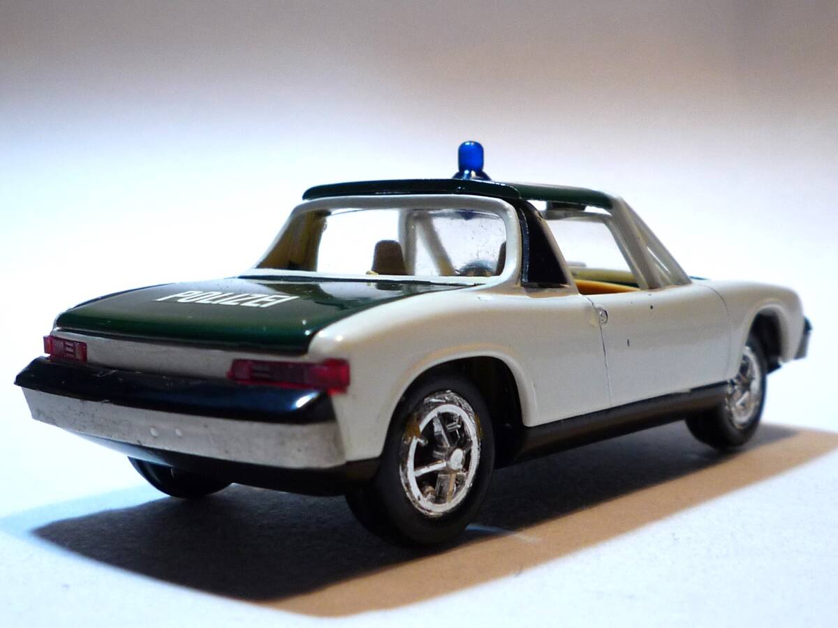 40416 GAMA/ガマ #9820 VW PORSCHE 914 POLIZEI フォルクスワーゲン ポルシェ 914 パトカー 西ドイツ製 ビンテージ_画像6